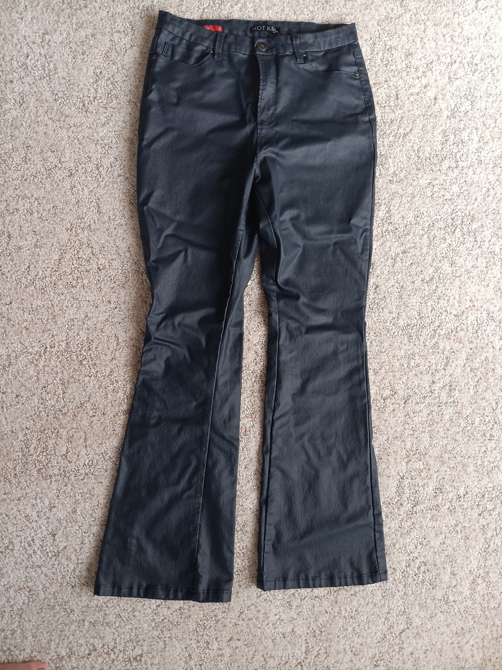 Jolt Gray Women's Flared Pants